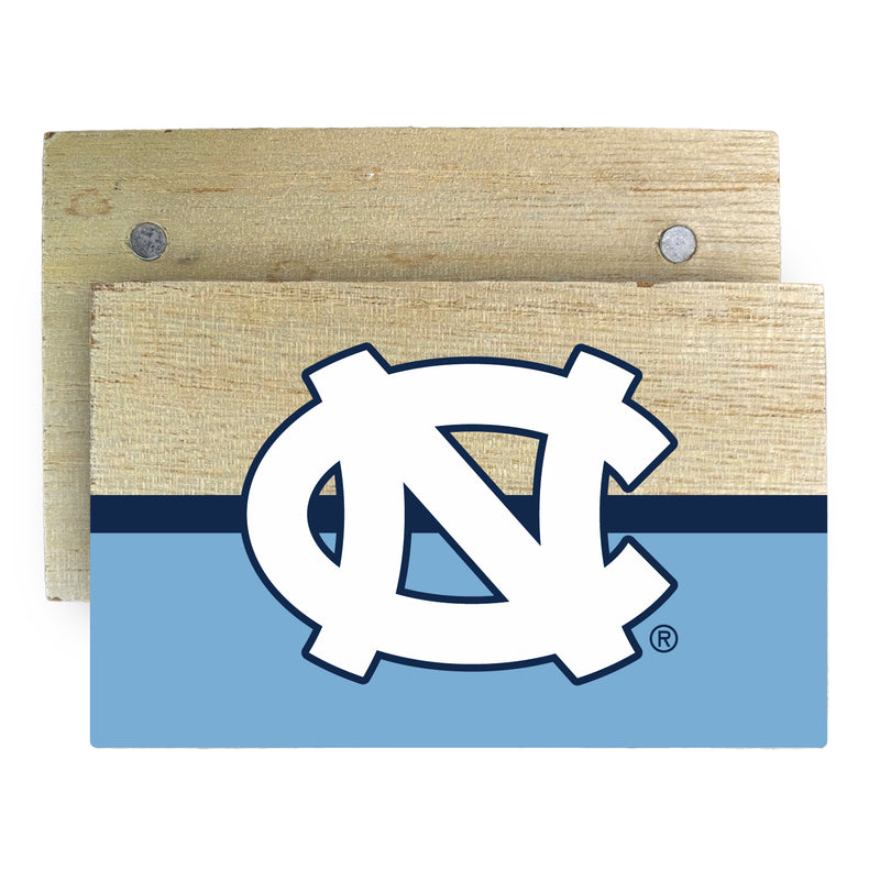 UNC Tar Heels Wooden 2" x 3" Fridge Magnet Officially Licensed Collegiate Product