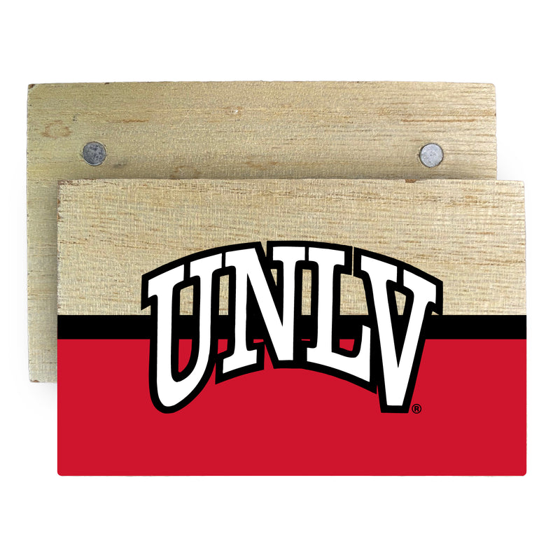 UNLV Rebels Wooden 2" x 3" Fridge Magnet Officially Licensed Collegiate Product
