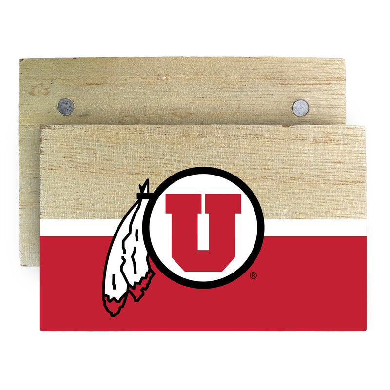 Utah Utes Wooden 2" x 3" Fridge Magnet Officially Licensed Collegiate Product