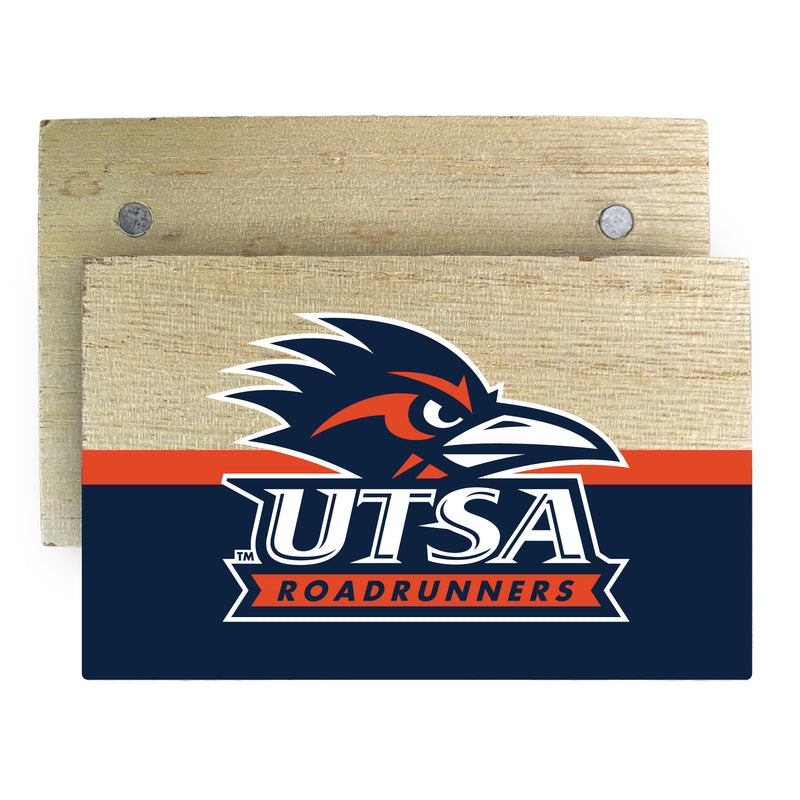 UTSA Road Runners Wooden 2" x 3" Fridge Magnet Officially Licensed Collegiate Product