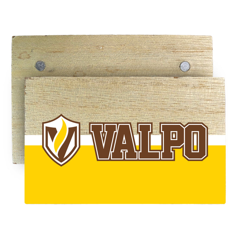 Valparaiso University Wooden 2" x 3" Fridge Magnet Officially Licensed Collegiate Product