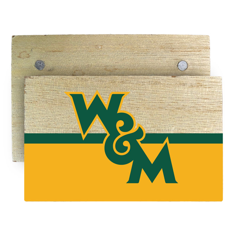 William and Mary Wooden 2" x 3" Fridge Magnet Officially Licensed Collegiate Product