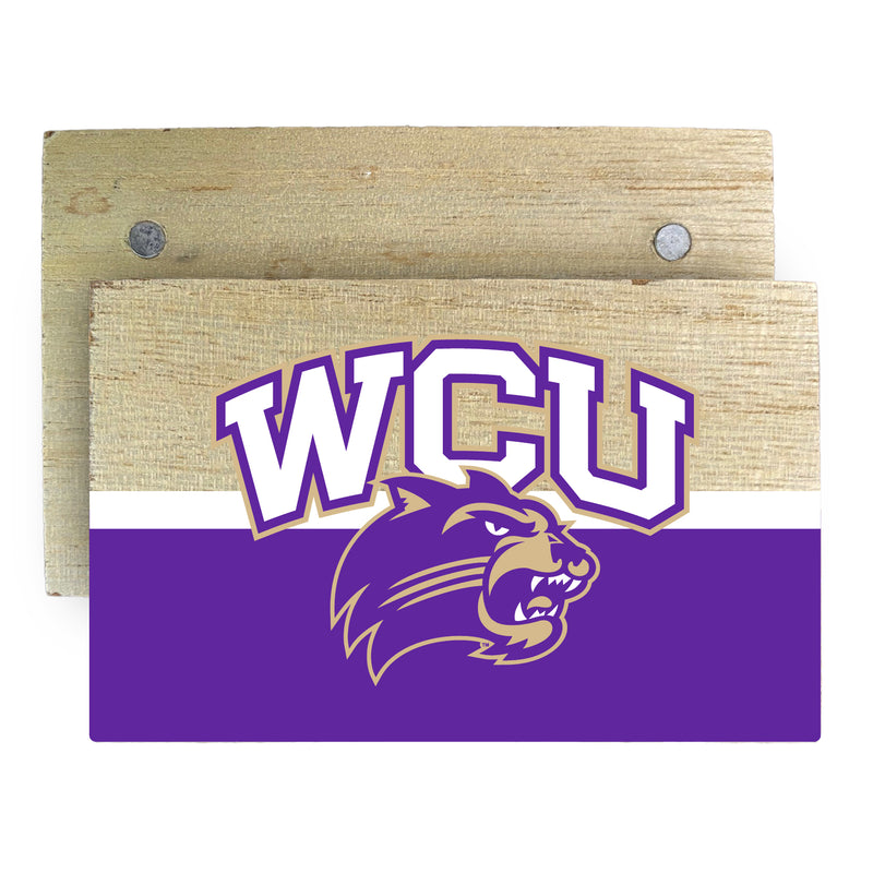 Western Carolina University Wooden 2" x 3" Fridge Magnet Officially Licensed Collegiate Product