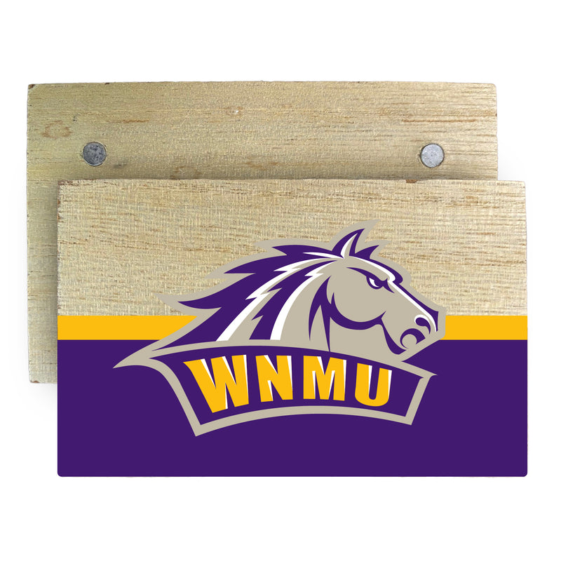 Western New Mexico University Wooden 2" x 3" Fridge Magnet Officially Licensed Collegiate Product