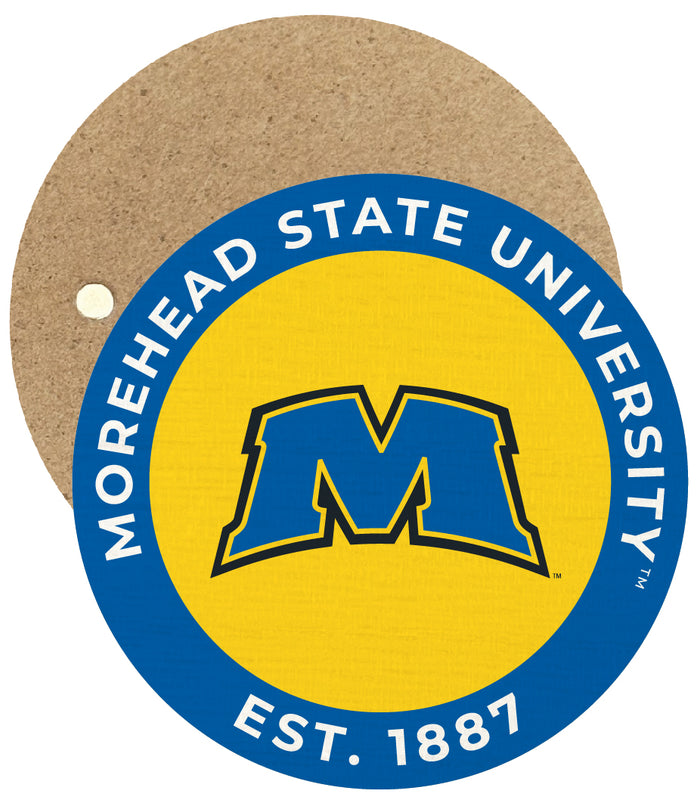 Morehead State University Round Wooden 2.5" Fridge Magnet Officially Licensed Collegiate Product Single