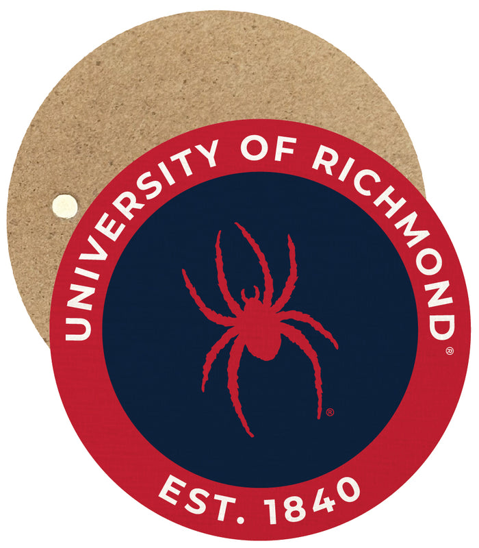 Richmond Spiders Round Wooden 2.5" Fridge Magnet Officially Licensed Collegiate Product 4-Pack