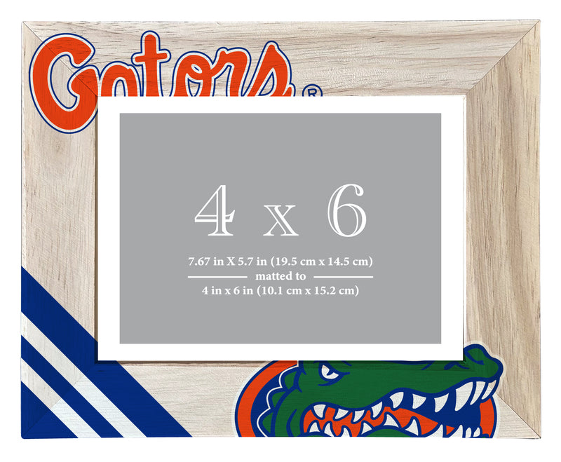 Florida Gators Officially Licensed College Printed Wooden Photo Frame 4x6 – Horizontal Display
