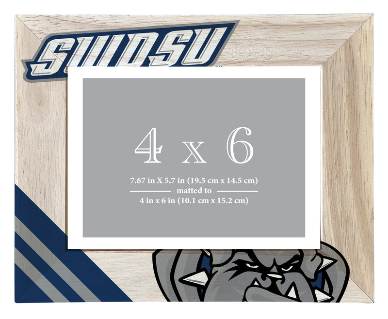 Southwestern Oklahoma State University Officially Licensed College Printed Wooden Photo Frame 4x6 – Horizontal Display
