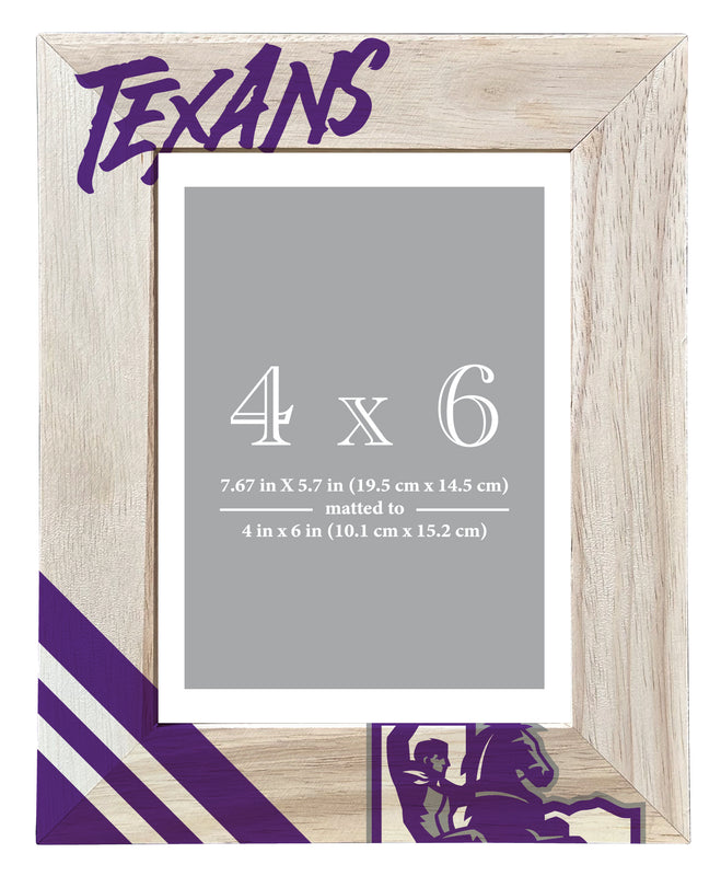 Tarleton State University Officially Licensed College Printed Wooden Photo Frame 4x6 – Vertical Display