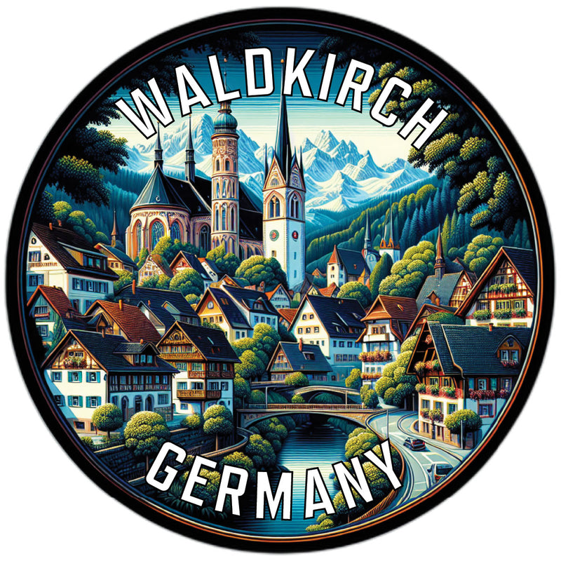 Waldkirch Germany Souvenir Vinyl Decal Sticker 2-Inch