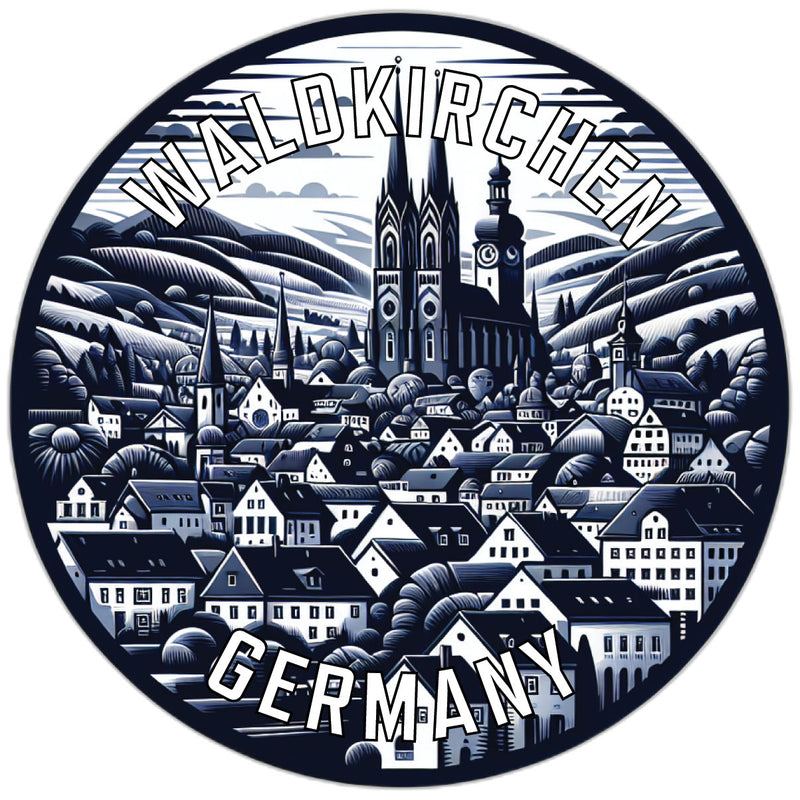 Waldkirchen Germany Souvenir Vinyl Decal Sticker 2-Inch