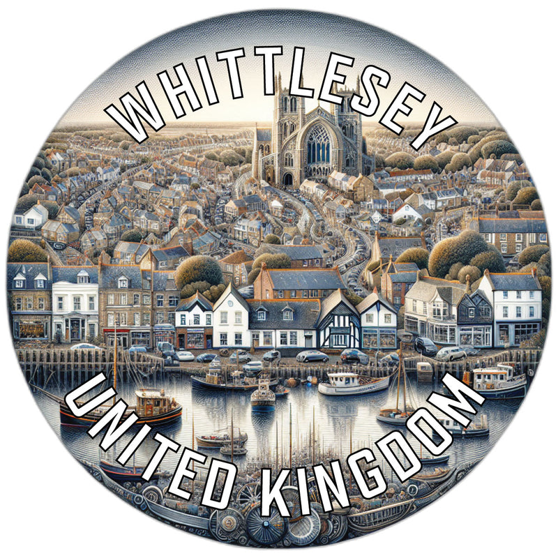 Whittlesey United Kingdom Souvenir Vinyl Decal Sticker 6-Inch