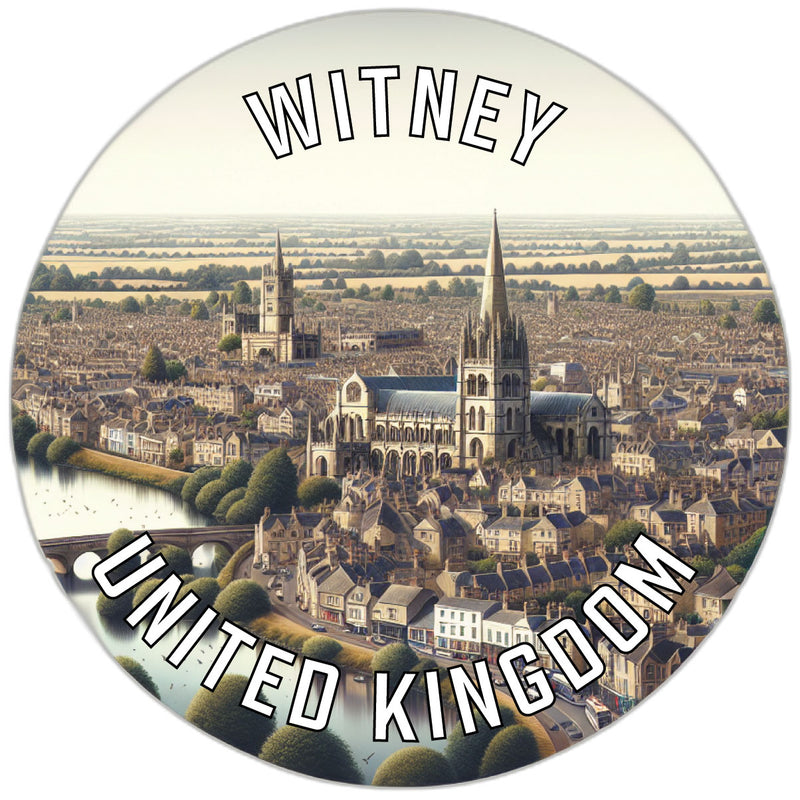 Witney United Kingdom Souvenir Vinyl Decal Sticker 2-Inch