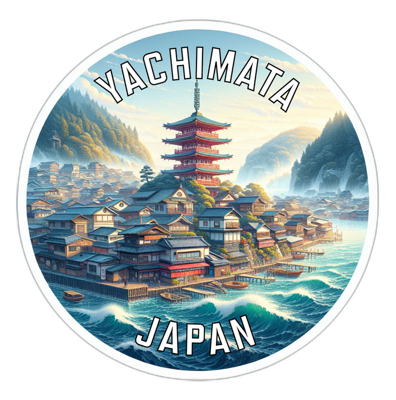 Yachimata Japan Souvenir Vinyl Decal Sticker 6-Inch