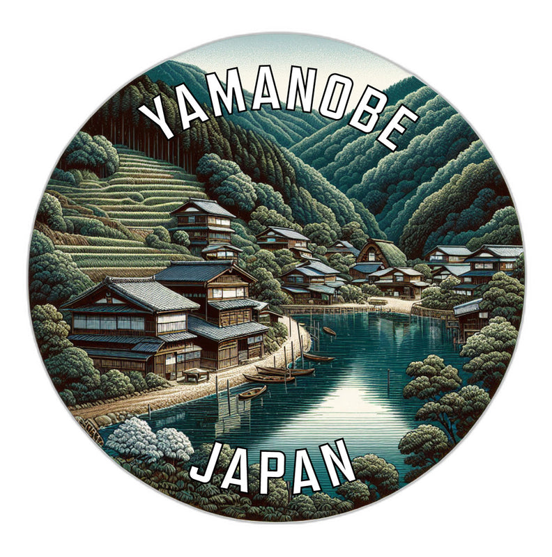 Yamanobe Japan Souvenir Die Cut Flat Magnet 6-Inch