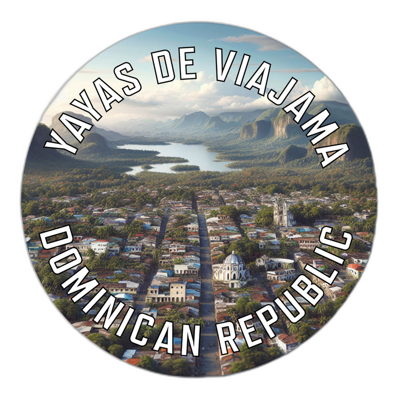 Yayas de Viajama Dominican Republic Souvenir Vinyl Decal Sticker 2-Inch