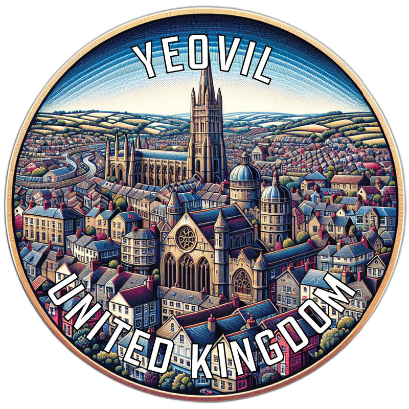 Yeovil United Kingdom Souvenir Vinyl Decal Sticker 2-Inch