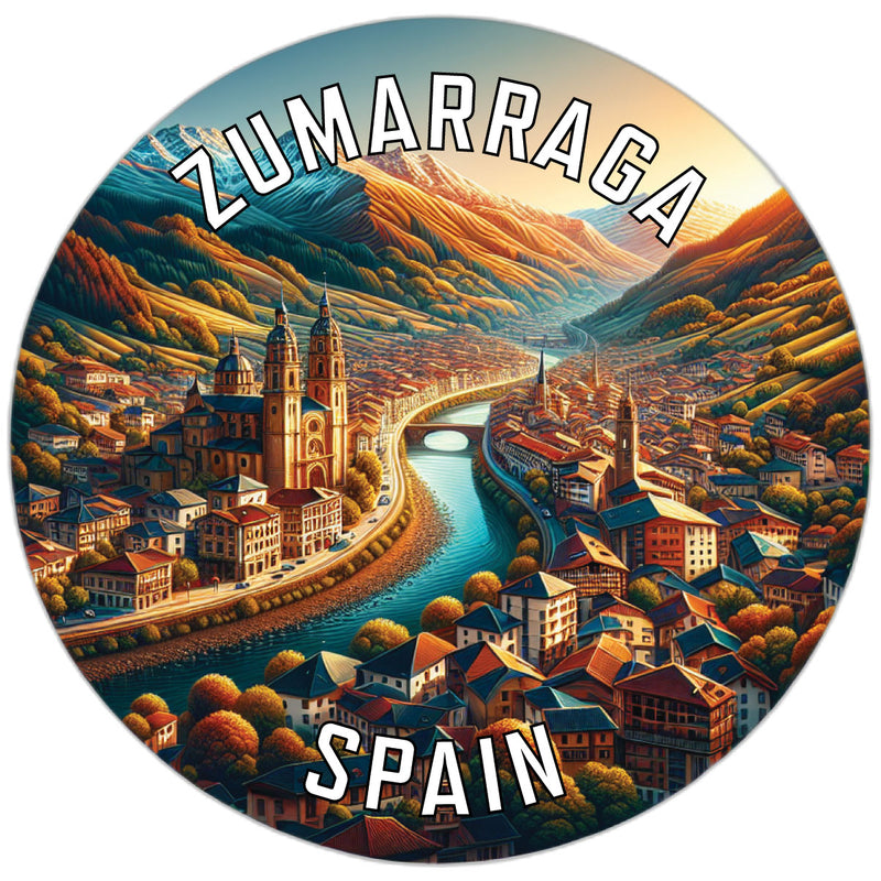 Zumarraga Spain Souvenir Vinyl Decal Sticker 6-Inch