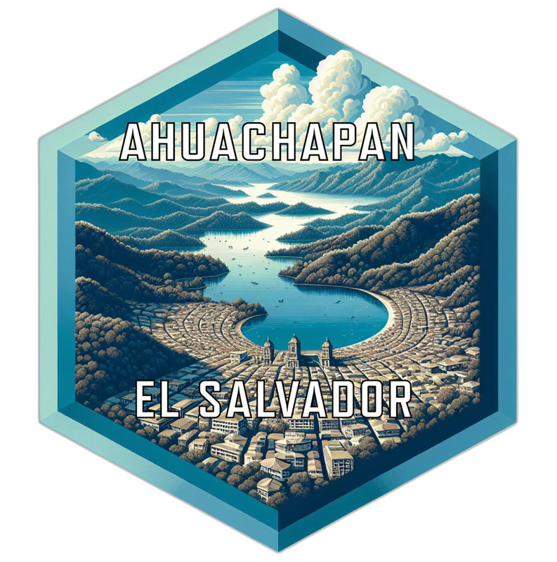 Ahuachapan El Salvador Travel Destination Souvenir Vinyl Decal Sticker 2-Inch