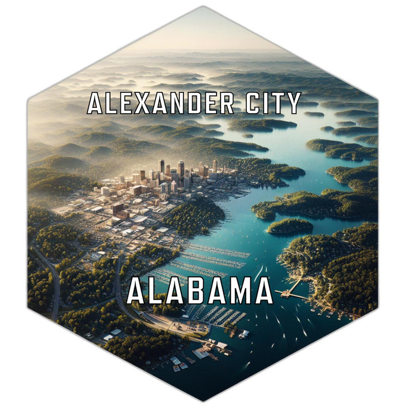 Alexander City Alabama Travel Destination Souvenir Vinyl Decal Sticker 2-Inch