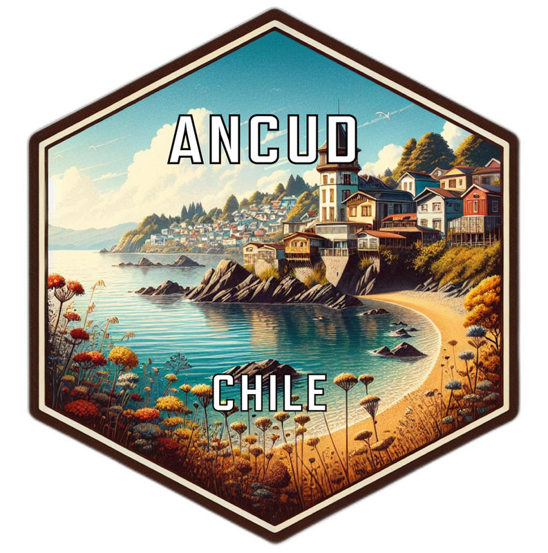 Ancud Chile Travel Destination Souvenir Vinyl Decal Sticker 2-Inch