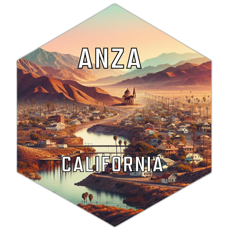 Anza California Travel Destination Souvenir Vinyl Decal Sticker 2-Inch
