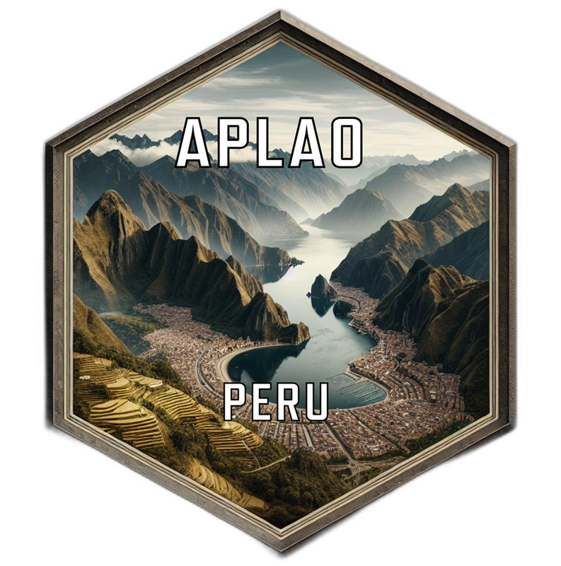 Aplao Peru Travel Destination Souvenir Vinyl Decal Sticker 2-Inch