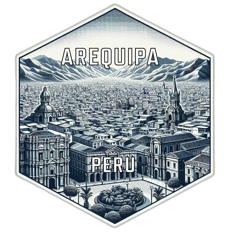 Arequipa Peru Travel Destination Souvenir Vinyl Decal Sticker 2-Inch