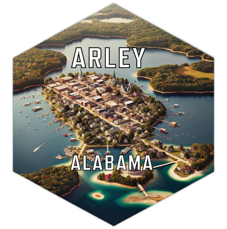 Arley Alabama Travel Destination Souvenir Vinyl Decal Sticker 2-Inch