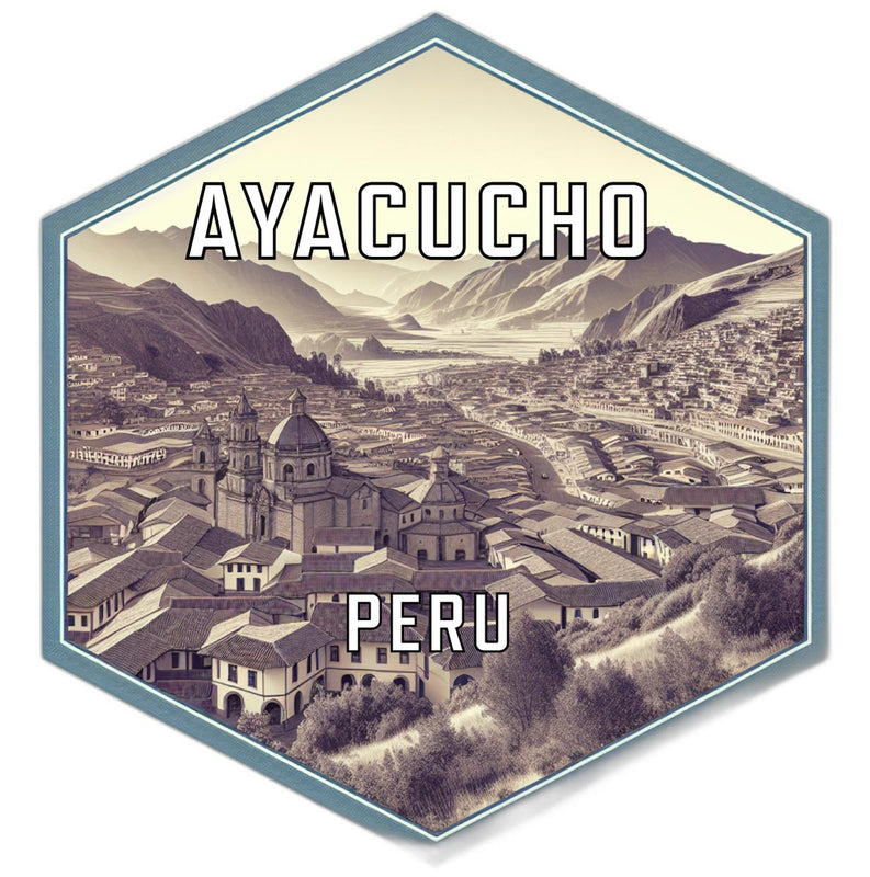 Ayacucho Peru Travel Destination Souvenir Vinyl Decal Sticker 2-Inch