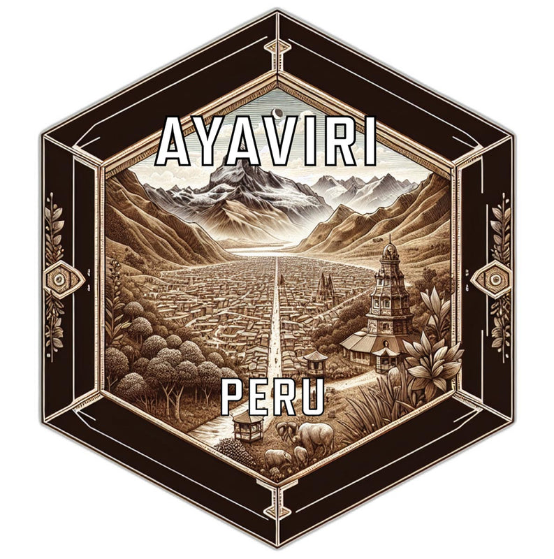 Ayaviri Peru Travel Destination Souvenir Vinyl Decal Sticker 2-Inch