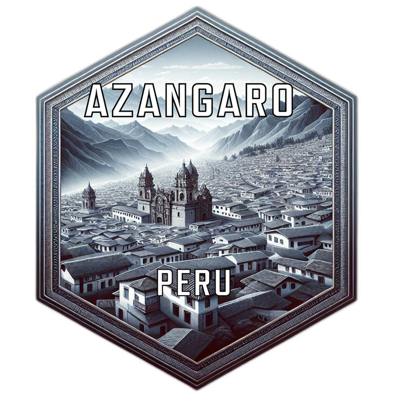 Azangaro Peru Travel Destination Souvenir Vinyl Decal Sticker 2-Inch