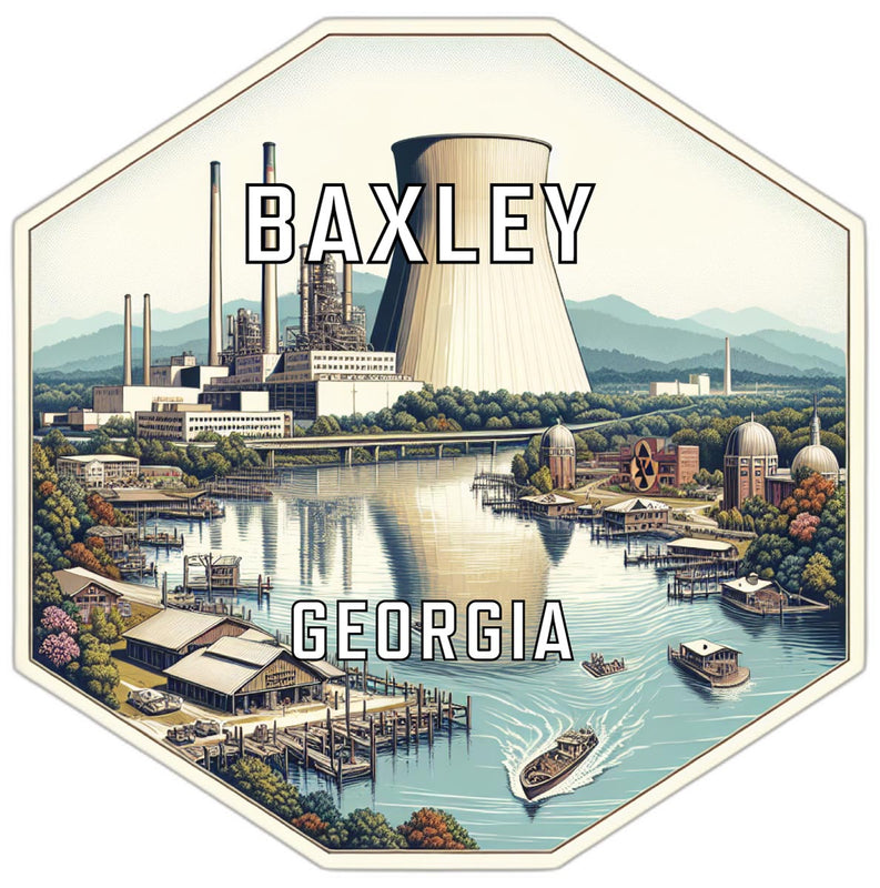 Baxley Georgia Travel Destination Souvenir Vinyl Decal Sticker 2-Inch