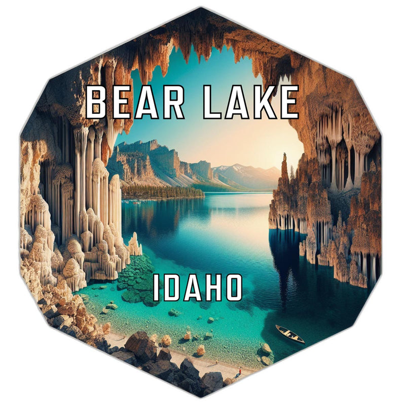 Bear Lake Idaho Travel Destination Souvenir Vinyl Decal Sticker 4-Inch