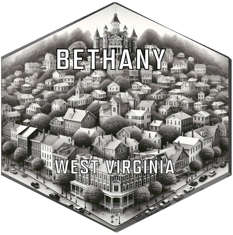 Bethany West Virginia Travel Destination Souvenir Vinyl Decal Sticker 2-Inch