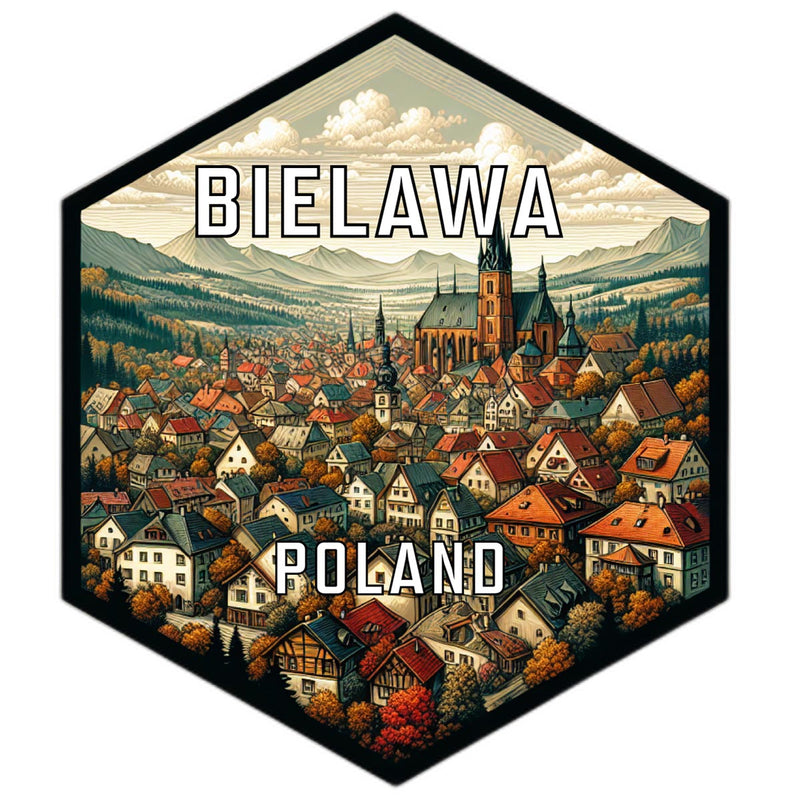 Bielawa Poland Travel Destination Souvenir Vinyl Decal Sticker 4-Inch