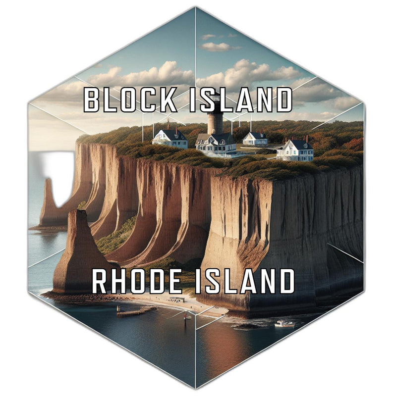 Block Island Rhode Island Travel Destination Souvenir Vinyl Decal Sticker 2-Inch