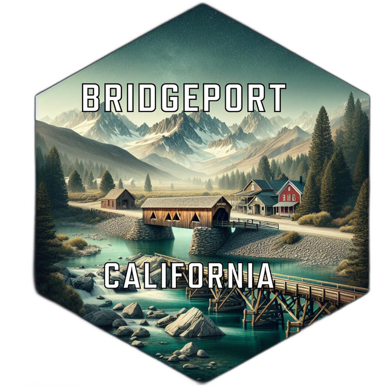 Bridgeport California Travel Destination Souvenir Vinyl Decal Sticker 6-Inch
