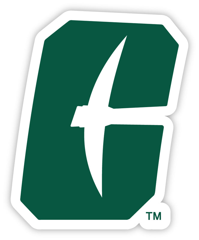 North Carolina Charlotte Forty-Niners Mascot Logo NCAA Vinyl Decal Sticker for Fans, Students, and Alumni