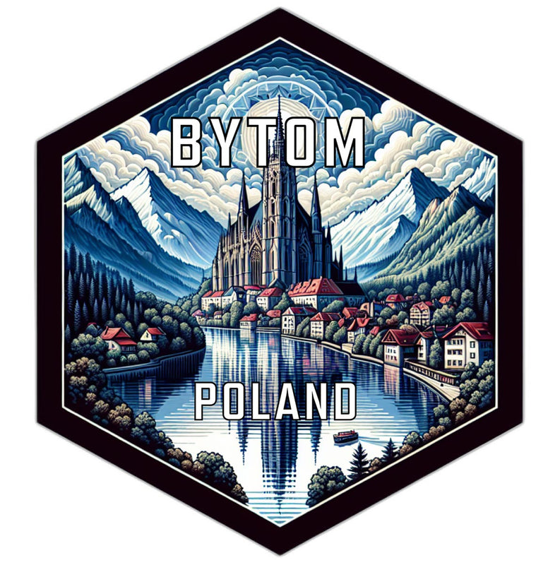 Bytom Poland Travel Destination Souvenir Vinyl Decal Sticker 2-Inch