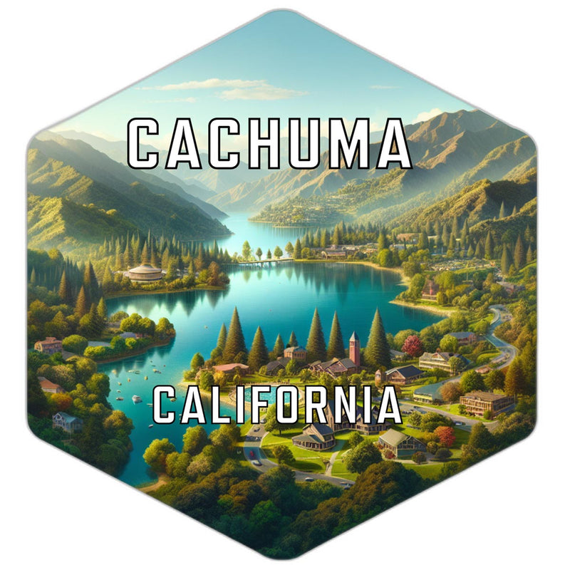 Cachuma California Travel Destination Souvenir Vinyl Decal Sticker 2-Inch
