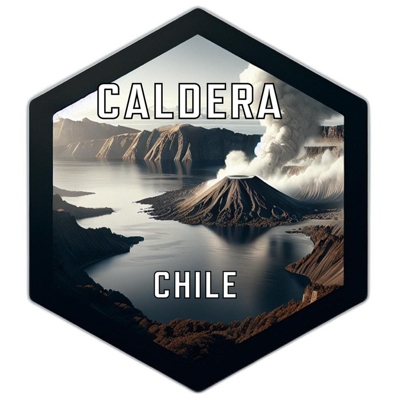 Caldera Chile Travel Destination Souvenir Vinyl Decal Sticker 2-Inch