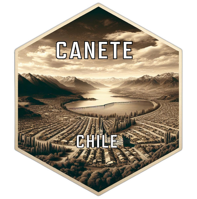 Canete Chile Travel Destination Souvenir Vinyl Decal Sticker 2-Inch