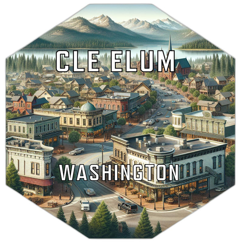Cle Elum Washington Travel Destination Souvenir Vinyl Decal Sticker 2-Inch