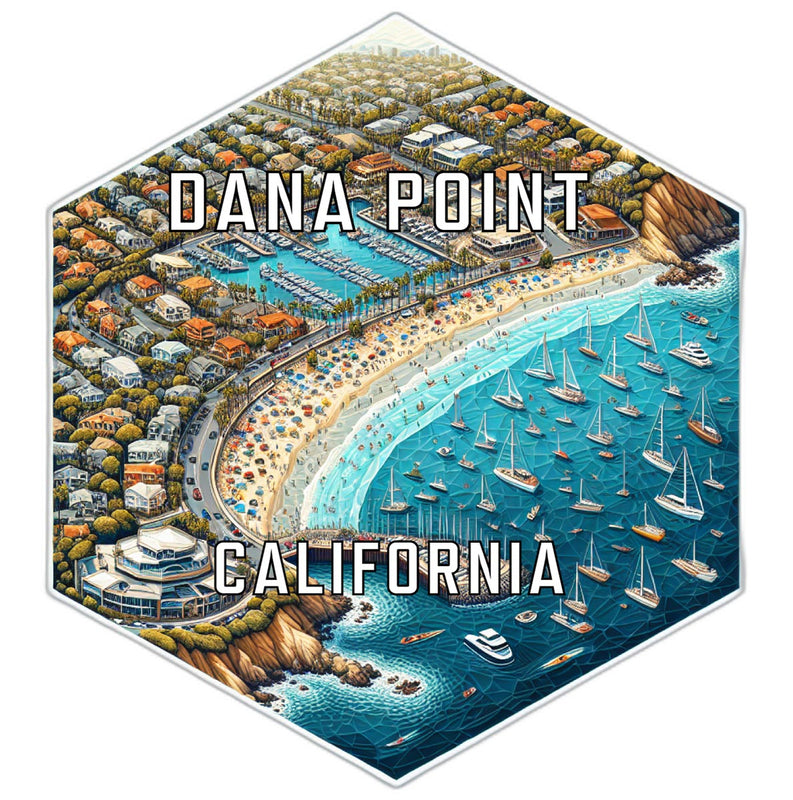 Dana Point California Travel Destination Souvenir Vinyl Decal Sticker 4-Inch