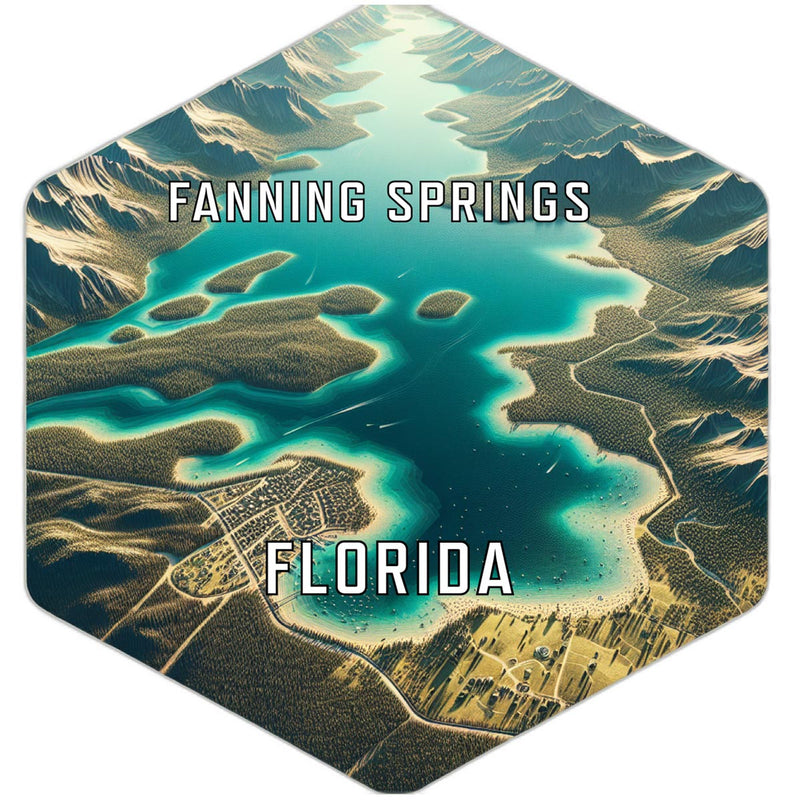 Fanning Springs Florida Travel Destination Souvenir Vinyl Decal Sticker 2-Inch