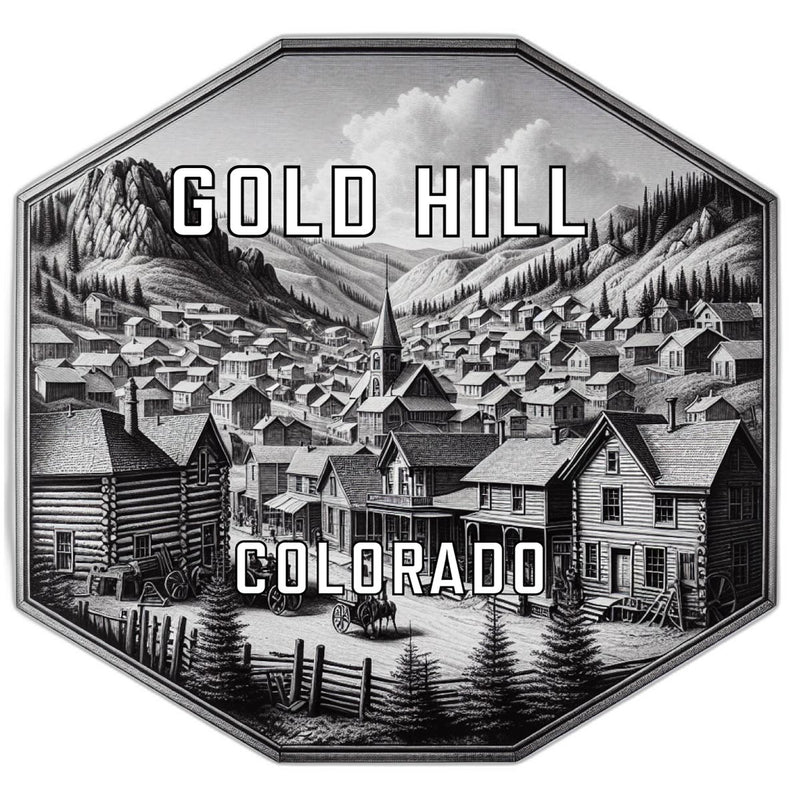 Gold Hill Colorado Travel Destination Souvenir Vinyl Decal Sticker 6-Inch