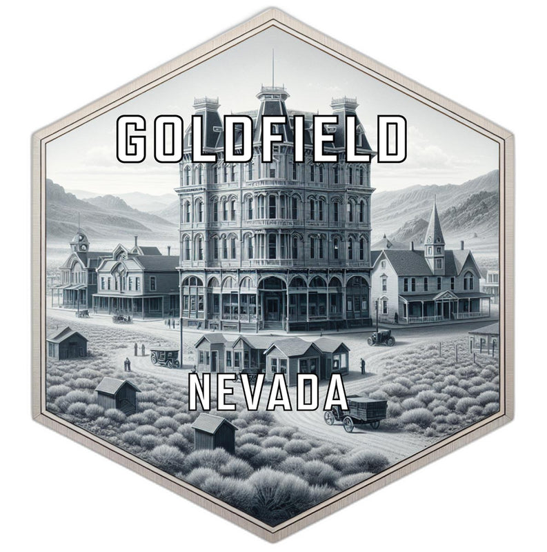 Goldfield Nevada Travel Destination Souvenir Vinyl Decal Sticker 2-Inch