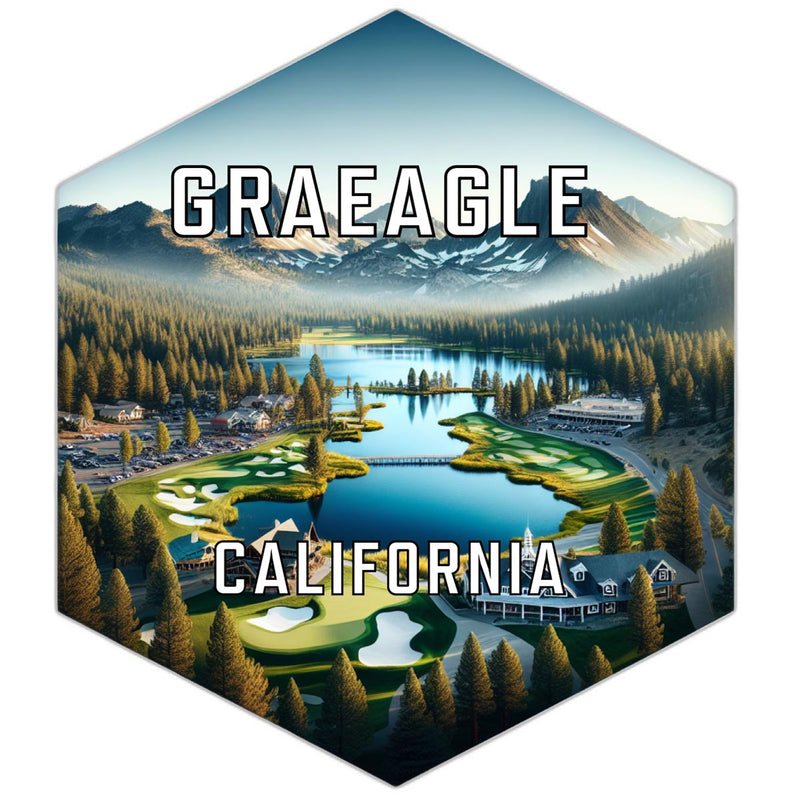 Graeagle California Travel Destination Souvenir Vinyl Decal Sticker 6-Inch