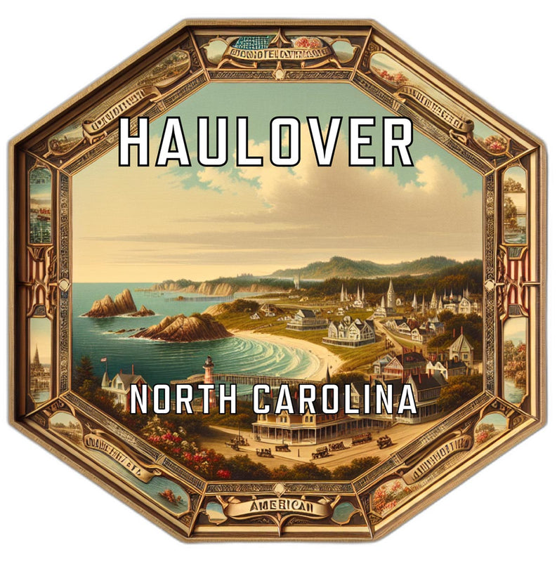 Haulover North Carolina Travel Destination Souvenir Vinyl Decal Sticker 2-Inch